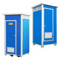 Factory Supply Outdoor Site Portable Public Toilet Steel Frame Structure Mobile Temporary Toilet