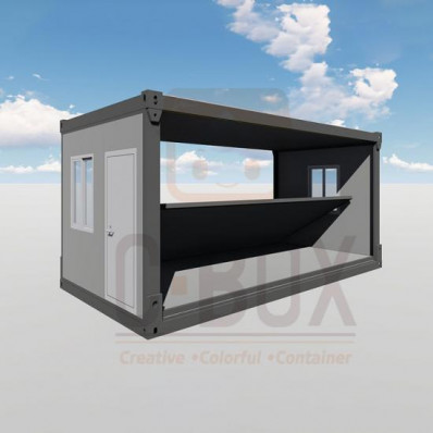 Prefab Multilayer Container Dormitory Building For Student Rental